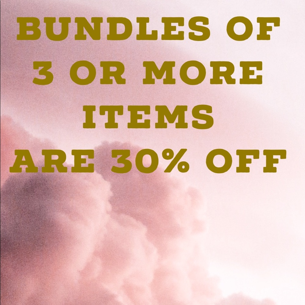 BUNDLES 30% OFF